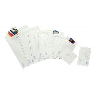 Paquet de 10 pochettes bulle d\'air 270x360 blanc bande de protection_0