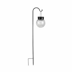 Pauleen Paulmann Projecteur de jardin Solaire Pearl IP44 120x180mm 2900K 1,2lm Verre#Noir 48056 - blanc verre 48056_0