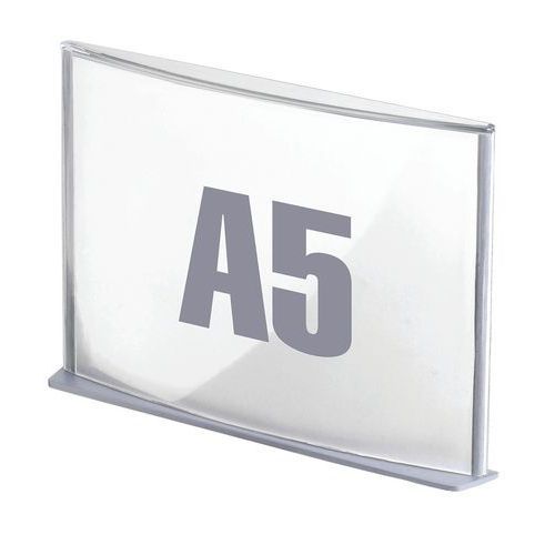 PLAQUE DE SIGNALISATION CINATUR - A5 - ALUMINIUM - PAPERFLOW