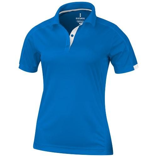 Polo Cool Fit manches courtes pour femme Kiso - Protection UV UPF 15-39 - Micro polyester respirant 150 g/m²_0