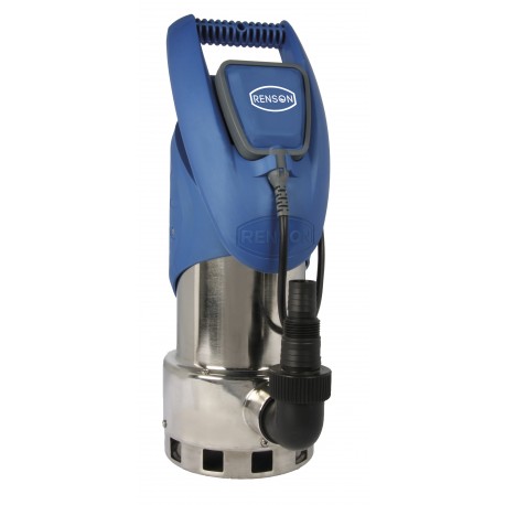 Pompe de relevage eaux chargées - Mono en inox - 0.75 kW - RENSON - Débit 200 L/min - Garantie 24 mois_0