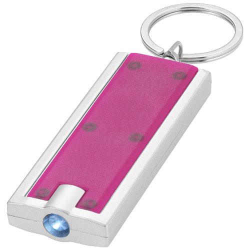 Porte-clés avec lampe LED Castor 11801206 – Torche LED blanche lumineuse avec piles incluses_0