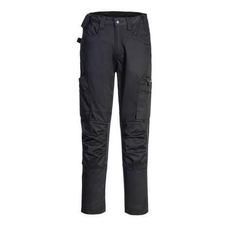 PORTWEST CD881 PANTALON DE TRAVAIL ÉCO-CONÇU WX2 STRETCH NOIR - TAILLE 44 - STANDARD