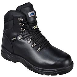 Portwest - Chaussures de sécurité montantes en cuir lisse MET PROTECTOR S3 Noir Taille 47 - 47 noir matière synthétique 5036108328703_0