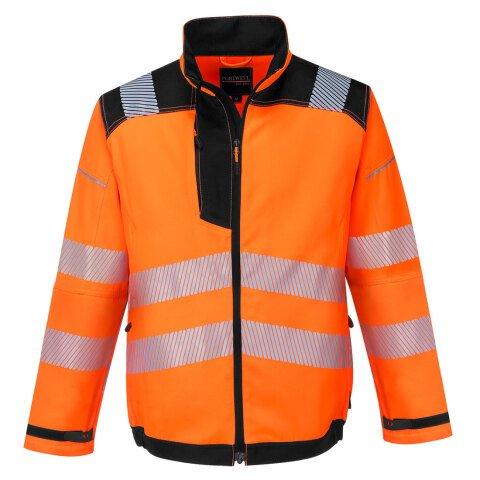 PORTWEST T500 VESTE HV PW3 ORANGE/NOIR - TAILLE XXXL