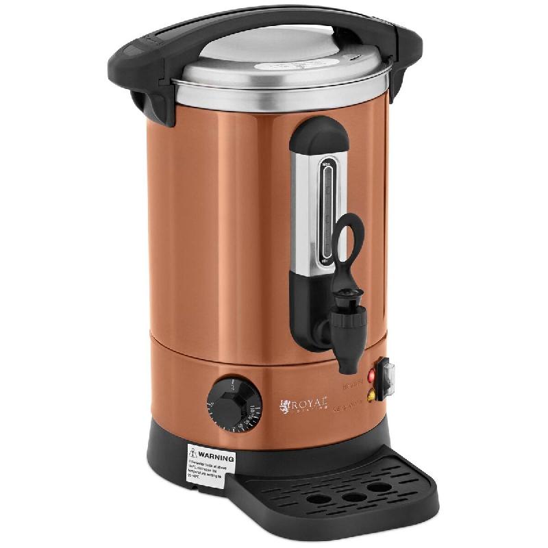 Royal Catering - Royal Catering RC-WBDWC6O Distributeur d'eau chaude Distributeur d'eau chaude en inox Machine à vin chaud Distributeur d'eau - 40628_0