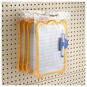 SACHET PLASTIQUE TRANSPARENT HAUTE BRILLANCE À TROU DE SUSPENSION EUROPÉEN 10X20 CM