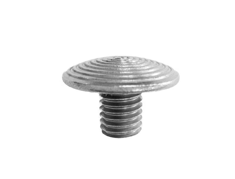 200 clous podotactiles d'éveil à la vigilance en acier zingué à sceller ou à coller - CLPDTPAC-WT12_0