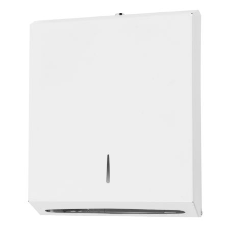 Distributeur de serviettes en papier 23608WH - AKW International - Acier inoxydable poli - 325 x 260 x 100 mm_0