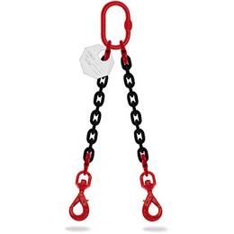 Élingue chaîne 3 brins - diamètre 13 mm - crochet à linguet sans crochet raccourcisseur - réf. ECL31302_0