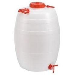 Baril alimentaire 50 litres avec robinet 50L_0