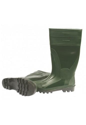 Bottes de sécurité en PVC vert S5 - doublure viscose - semelle anti-perforation - embout acier_0