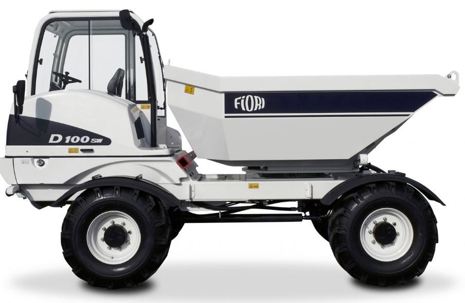 D 100 SW Dumper Motobasculeur - Fiori - 5500 kg - Transmission Hydrostatique - 4x4x4 - Système de Réversibilité_0