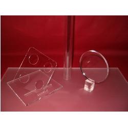 Découpe laser plastique et bois - Plexi, ABS, polycarbonate - Fabricant présentoirs et PLV_0
