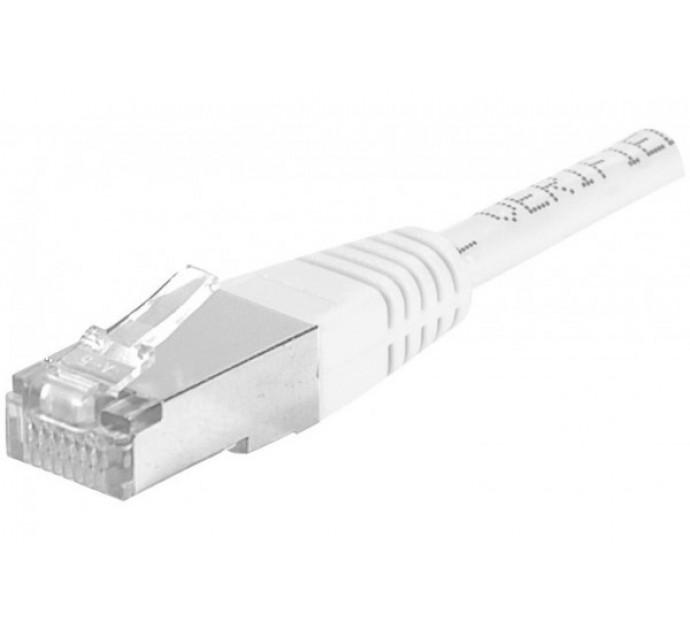 Dexlan cordon RJ45 catégorie 6A F/UTP - Cuivre - 0,3 m - Blanc - 859576_0