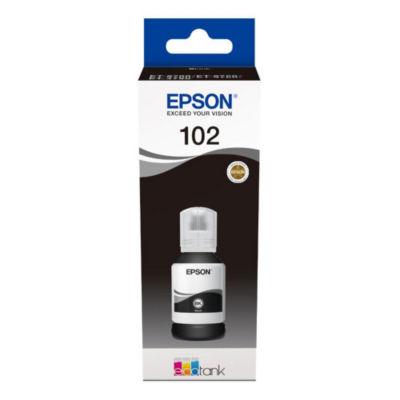 Epson 102 Recharge d'encre originale EcoTank (C13T03R140) - Noir_0