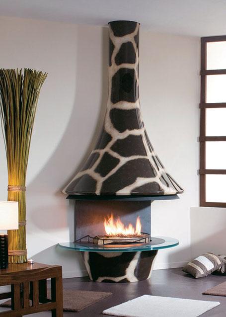 Cheminée murale Eva 992 Girafe - Paco Rabanne - 8,5 kW - Conforme EN 13229_0