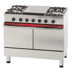 FOURNEAU PROFESSIONNEL GAZ AMBASSADE CG1052CF - AMBASSADE DE BOURGOGNE