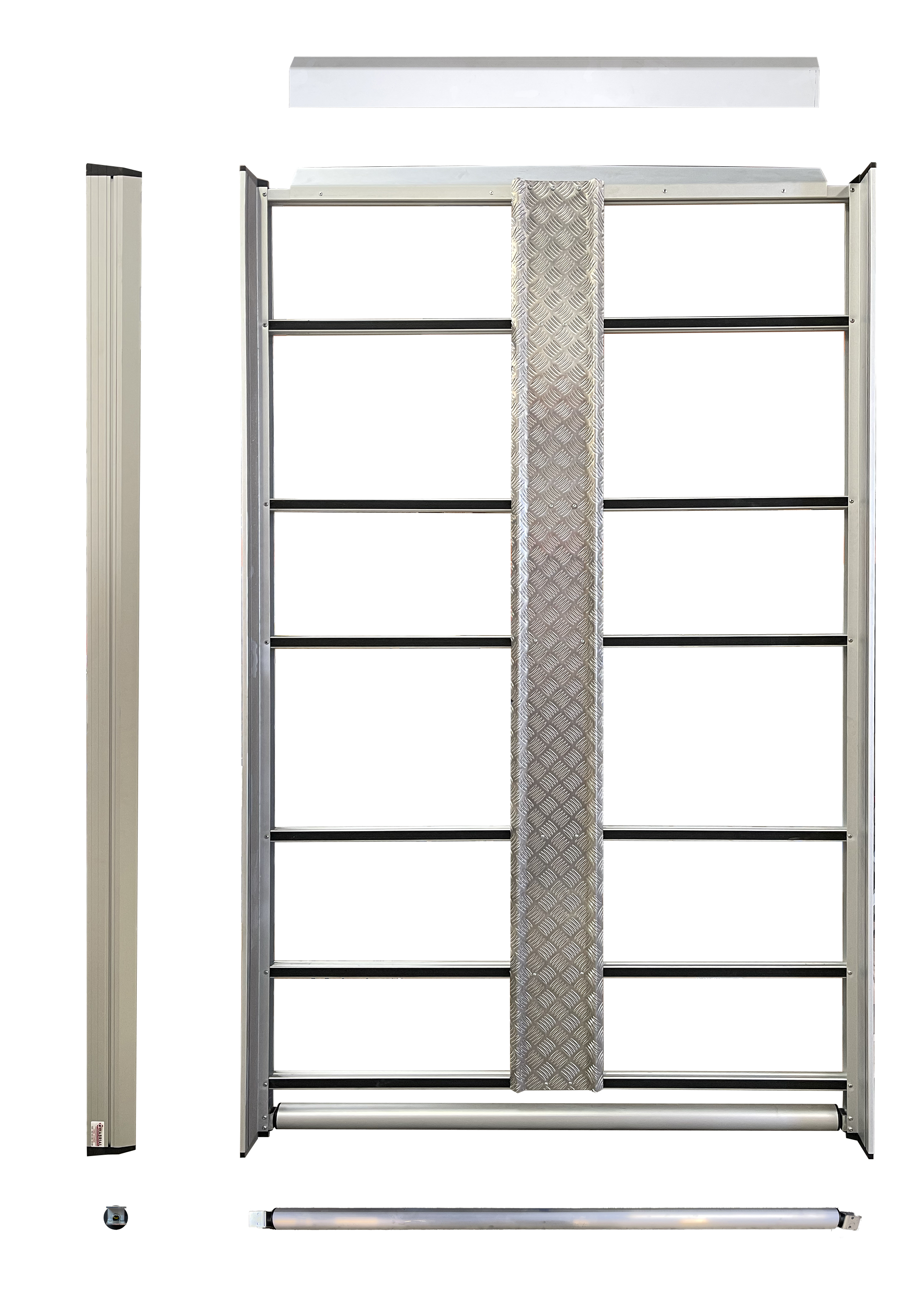 Galeries de toit en aluminium anodisé - Ford Connect L2H1 - légèreté et solidité_0
