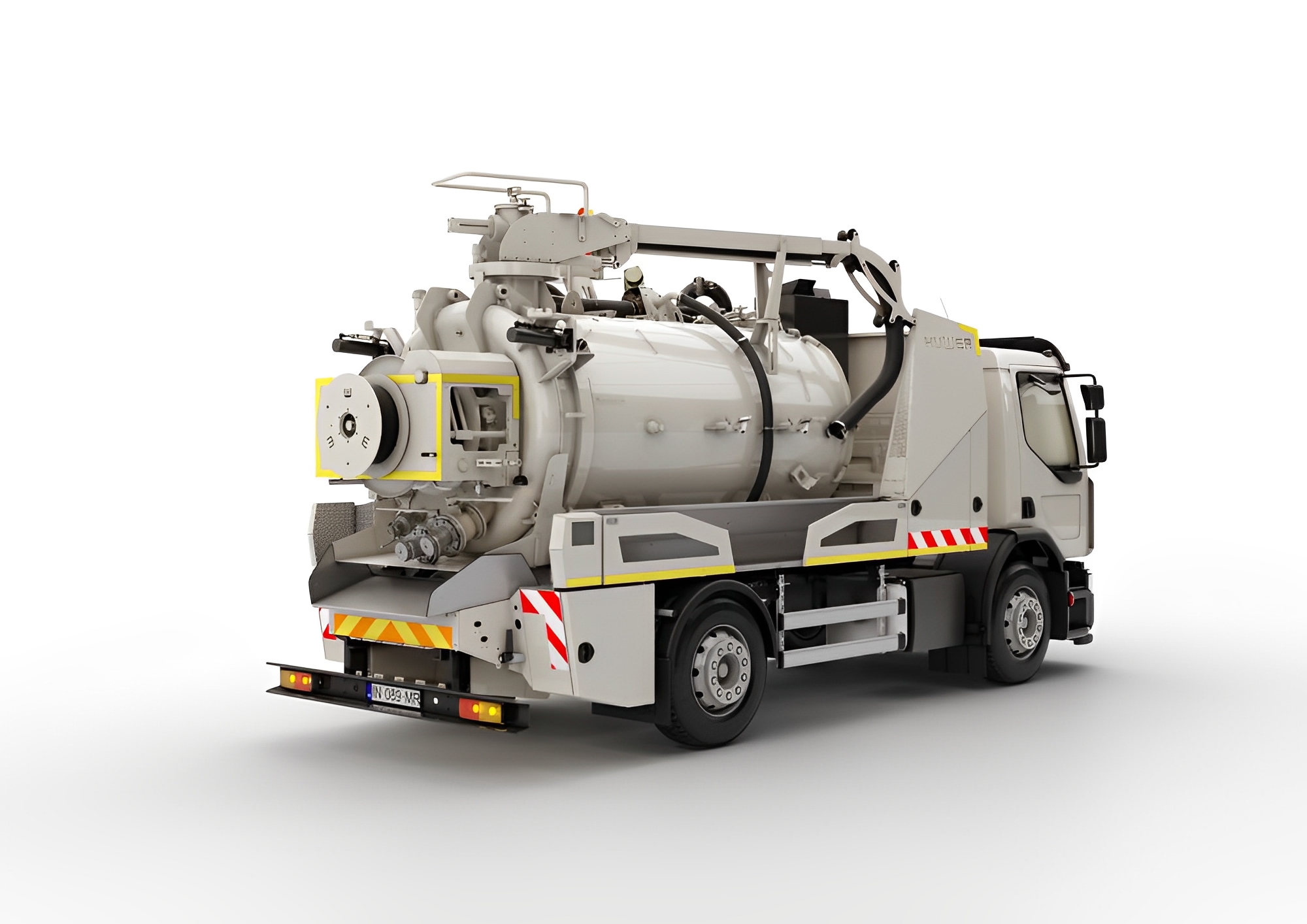 Hurban - hydrocureur Huwer - 16 t - 1260 m3/h - 5,6 m3 - 200 bar_0