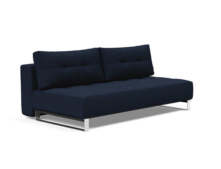 INNOVATION LIVING  CANAPÉ DESIGN SUPREMAX DELUXE EXCESS LOUNGER BLEU MIXED DANCE BLUE CONVERTIBLE LIT 155*200 CM_0