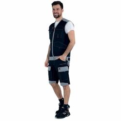 Lafont - Gilet de travail sans manches TROWEL Noir / Gris Taille XS - XS noir 3609702958977_0