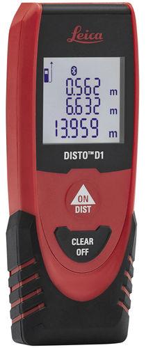 Télémètre laser Leica DISTO D1 - Bluetooth® Smart intégré - Portée 40m - IP54_0