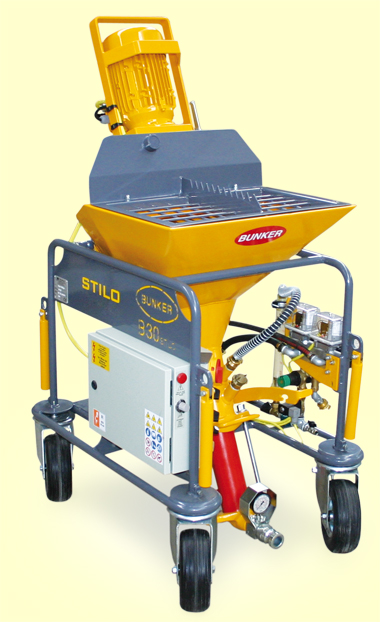 Machine à projeter pour matériaux secs et pré-mélangés - B30 stilo_0