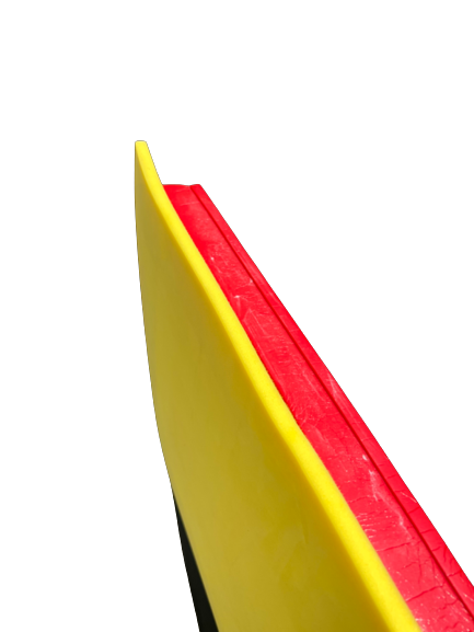 Mousse polyéthylène rouge et noir, densité : 33 et 45 kg/m3 au cm linéaire - Gevefoam_0