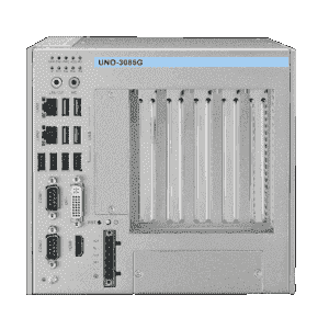 PC industriel fanless - Processeur i7-2655LE, 4G RAM, 2xPCIex8, 3xPCI slots - Référence: UNO-3085G-D44E_0