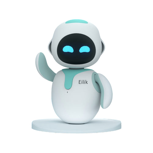 Petit robot compagnon (Bleu), doté d'intelligence émotionnelle - ENERGIZE LAB Eilik_0