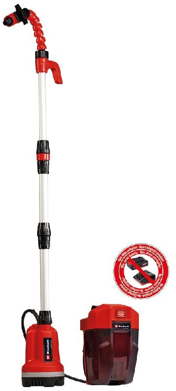 Pompe immergée multifonction sans fil GE-PP 18 RB Li - capacité de livraison 3000 L/h - sans batterie_0