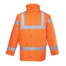 Portwest - Parka de travail avec capuche intégrée TRAFFIC HV Orange Taille L - L orange 5036108022847_0