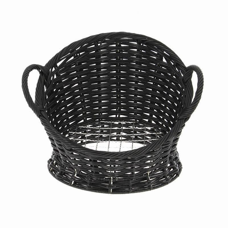 Présentoir polypropylène noir Crible Ø28 -_0