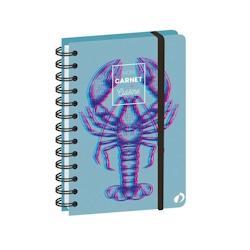 Quo Vadis - Carnet de cuisine - Spiralé - Français - Carnets thématiques - Multicolore - 15x21 cm - Papier Clairefontaine blanc - bleu 2371346Q_0