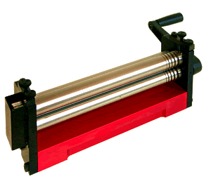 Rouleuse industrielle à 3 cylindres - largeur de travail 320 mm - rouleaux en acier durci_0