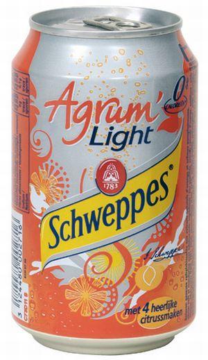 Soda Schweppes Agrum' Light - Boisson gazeuse aux agrumes 33cl x 24_0