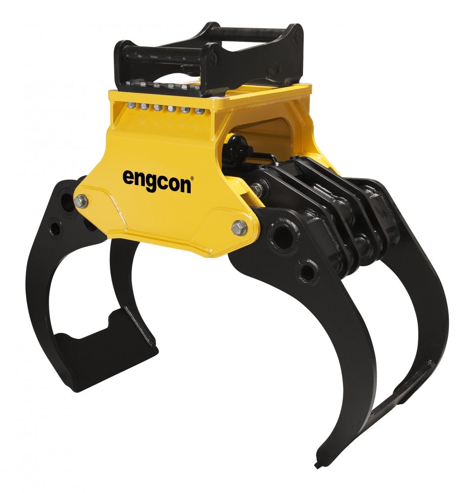 Grappins à grumes TGHD Engcon - modèles TG25HD à TG55HD pour pelles 4-26 tonnes_0