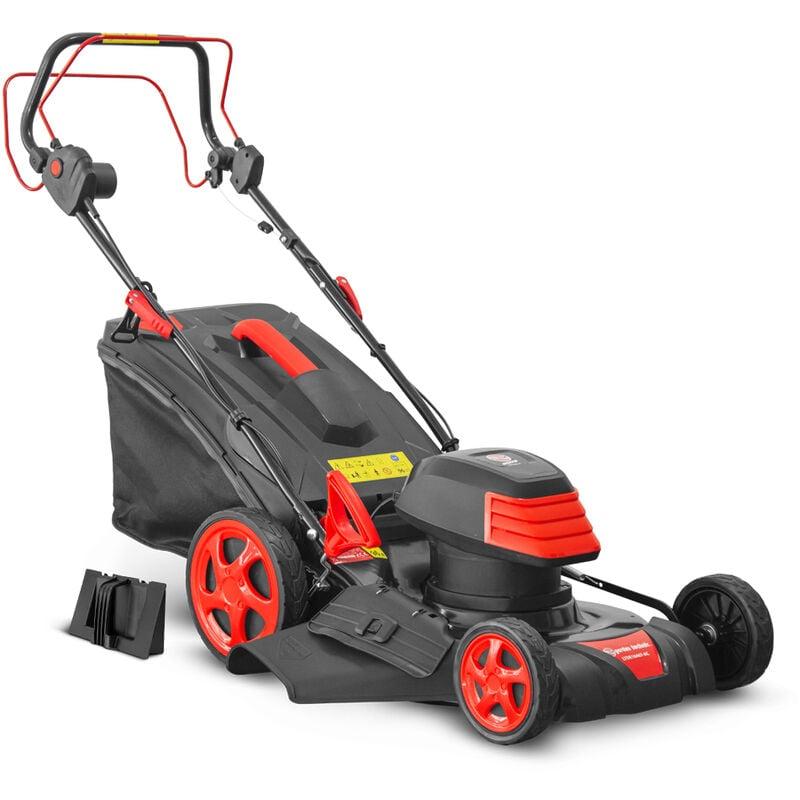 Tondeuse Thermique Poussée Elem Garden Technic 79.8 CC - Largeur 40.6 Cm - Bac 45 L - Terrain Jusqu'à 500 M²