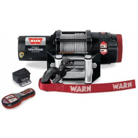 Treuil Warn Pro Vantage 3500 CE - câble acier 12V avec télécommande - traction jusqu'à 1588 kg pour quad, buggy, SSV_0