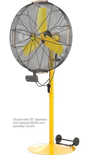 Ventilateur industriel AirEye Big Ass Fans - 3 diamètres - Étanche IP65 - 1300 tours/min - Silencieux 65 dBA_0