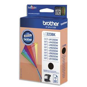 Brother cartouche jet d'encre noire LC223BK - Compatible avec DCP-J et MFC-J séries_0