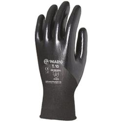 Coverguard - Gants manutention noir en nitrile EUROLITE 1NIAB (Pack de 12) Noir Taille 10 - 5450564004542_0