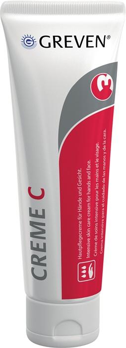 Crème de soin pour les mains GREVEN® CRÈME C 100 ml - sans silicone, parfumée - pour peaux sèches et très sollicitées_0