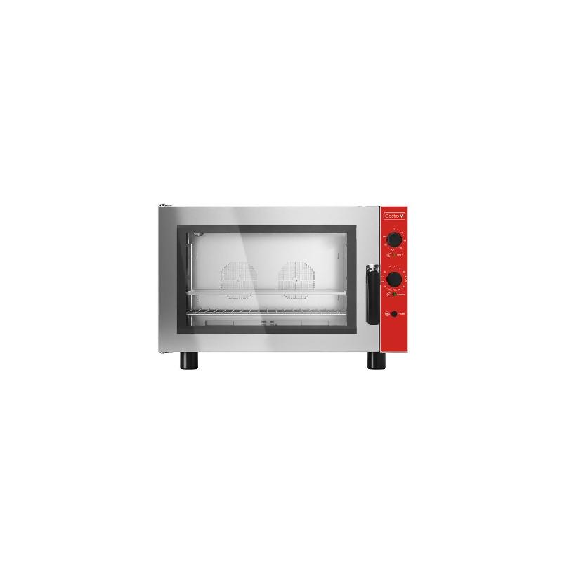 Four pâtissier convection + humidificateur 4 x (L)600 x (P)400 mm, 6300 W, 400 V - TRI_0