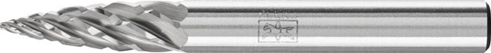 Fraise sur tige SPG D. 6 mm long. Tête 18 mm D. Tige 6 mm carbure engrènement STEEL PFERD_0