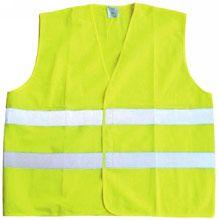 Gilet fluo de signalisation - 2 bandes - Vêtement réfléchissant_0