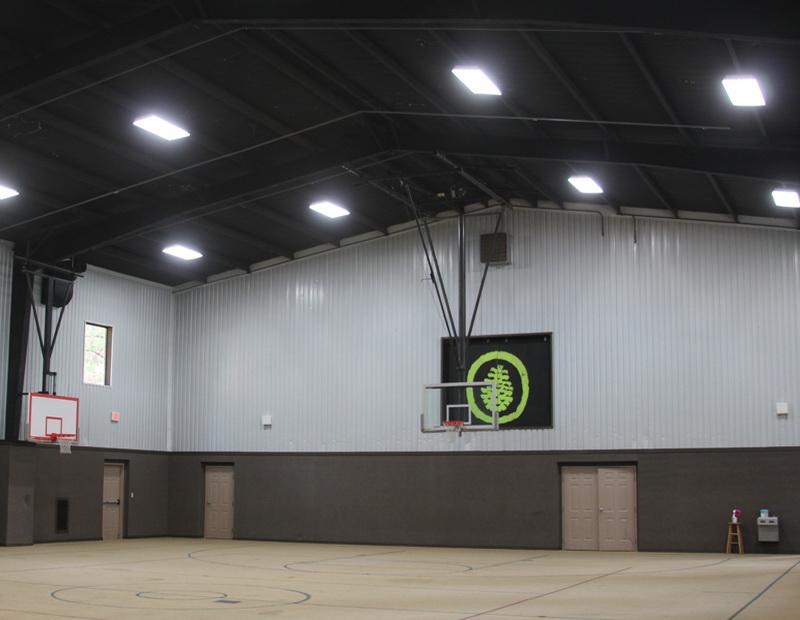 Oak-fl-500w-smart - LED gym lumière - Oak LED - 500W, gradation DALI/DMX, efficacité 170lm/w_0