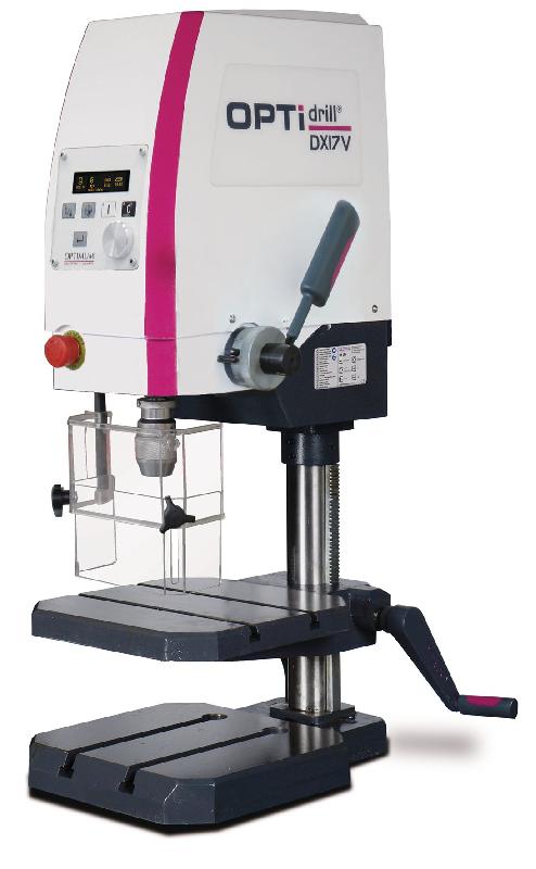 Perceuse d'établi de précision jusque ø 16 mm B16 1 kW 230V adapte automatiquement la vitesse Optidrill DX17V_0