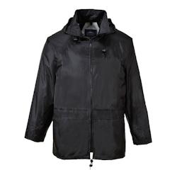 Portwest - Veste de pluie homme CLASSIC Noir Taille M - M noir 5036108162482_0